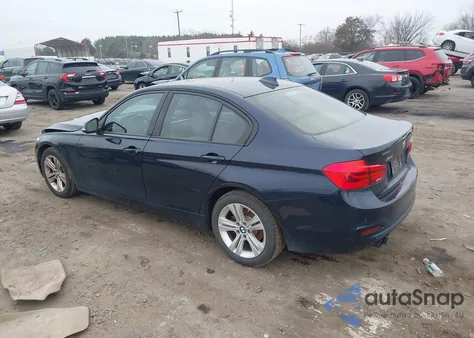 2016 BMW 328I xDrive from USA, damaged, VIN WBA8E3C5XGK502393